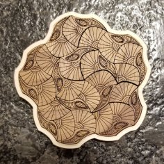 Lazer Kesim Penrose Yapboz SVG Dosyası