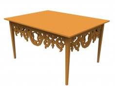 Lazer Kesim Doğum Günü Partisi Masa Üstü 20mm MDF DXF Dosyası
