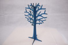 Lazer Kesim Takı Standı 6mm DXF Dosyası