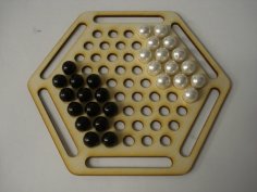 Lazer Kesim Abalone Masa Oyunu Ücretsiz Vektör