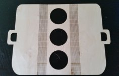 Lazer Kesim Kahve Taşıyıcı DXF Dosyası