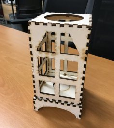 Lazer Kesim Tealight Mumluk SVG Dosyası