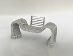 Modern Sandalye DXF Dosyası