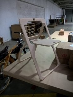 Katlanır Sandalye CNC Router Şablonu DXF Dosyası