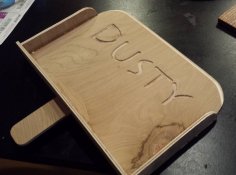 Toz Toplama Kabı CNC Router Şablonu DXF Dosyası