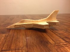 Lazer Kesim Basit F-16 SVG Dosyası