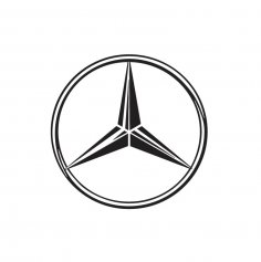 Mercedes Benz Logosu Ücretsiz Vektör