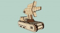Lazer Kesim Sonic Tank Dune 2 Ücretsiz Vektör
