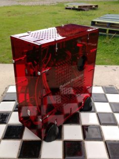 Lazer Kesim PC Kasası Akrilik 6mm DXF Dosyası