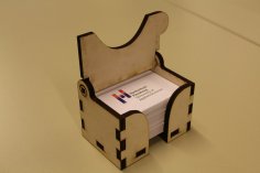 Lazer Kesim Kartvizit Kutusu 6mm DXF Dosyası