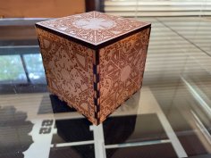 Lazer Kesim Hellraiser Kutusu SVG Dosyası