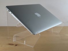 Lazer Kesim Macbook Air için Laptop Standı SVG Dosyası