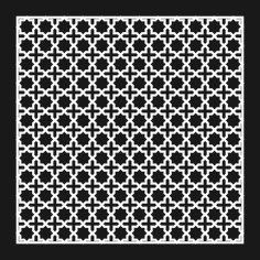 CNC Lazer Geometrik Desen Tasarımı Ücretsiz Vektör