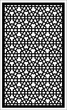 Lazer Kesim Jali Tasarım Desen SVG Dosyası