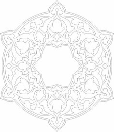 Mandala Desen Tasarımı Ücretsiz Vektör
