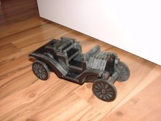 Lazer Kesim Ford Model T 3D Puzzle Ücretsiz Vektör
