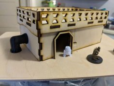 Lazer Kesim Star Wars Legion Binası SVG Dosyası