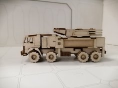 Lazer Kesim Pantsir-S1 3D Model Ücretsiz Vektör