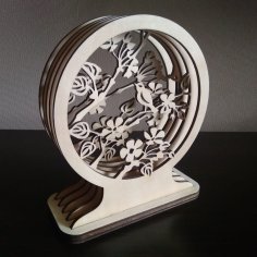 Lazer Kesim Çok Katmanlı 3D Dekor Ücretsiz Vektör