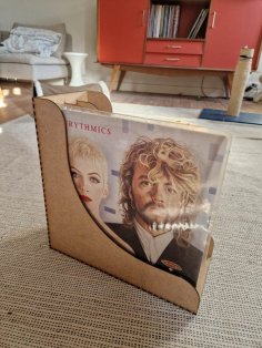 Lazer Kesim Vinil Teşhir Kutusu DXF Dosyası