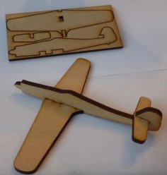 Lazer Kesim Focke-Wulf Fw 190 DXF Dosyası