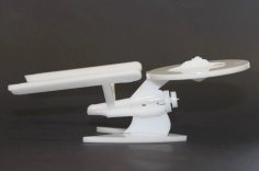 Lazer Kesim Star Trek Enterprise SVG Dosyası