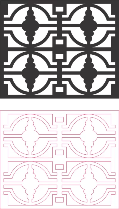 DXF Izgara Desen Tasarımları DXF Dosyası DXF çizimi