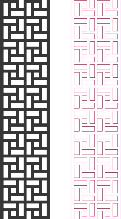 DXF Desen Tasarımları 2D 121 DXF Dosyası DXF çizimi