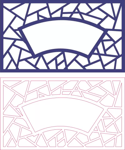 Dxf Desen Tasarımları 2d 119 DXF Dosyası DXF çizimi