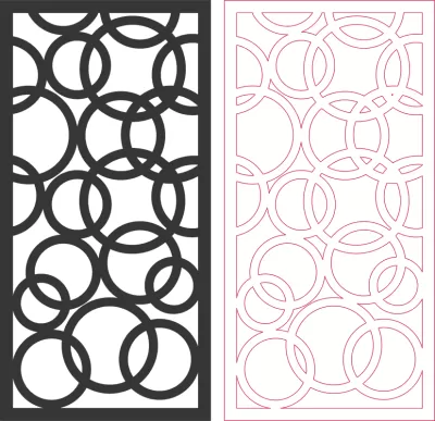 DXF Desen Tasarımları 2D 158 DXF Dosyası DXF çizimi