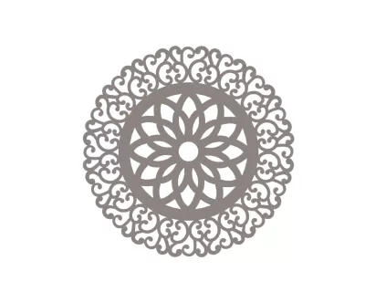 Daire sanatı mandala vektörü Ücretsiz Vektör CDR çizimi