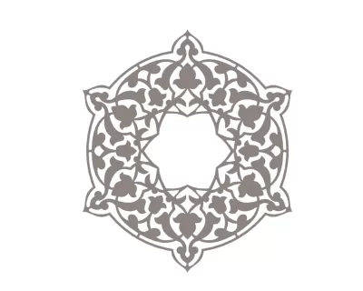 Mandala şeklinde dairesel desen ücretsiz vektör CDR çizimi