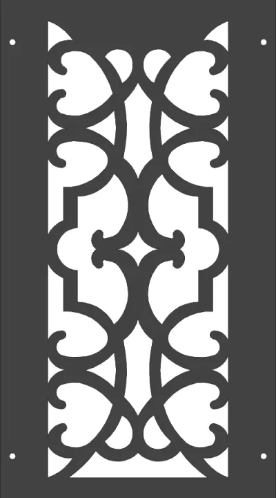 Rönesans Desen DXF Dosyası DXF çizimi