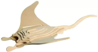Vatoz (Batoid Balığı) dxf dosyası DXF çizimi