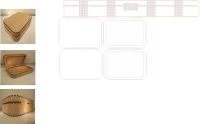 Shkatulka 3 Ücretsiz Vektör CDR çizimi
