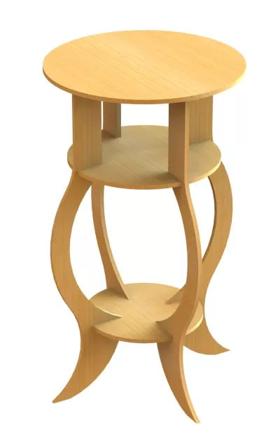 Tabure (İskemle) dxf dosyası DXF çizimi