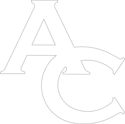 AC Logo DXF Dosyası DXF çizimi