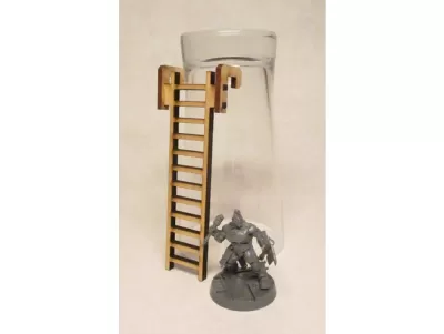 Merdiven 2 3mm DXF Dosyası DXF çizimi