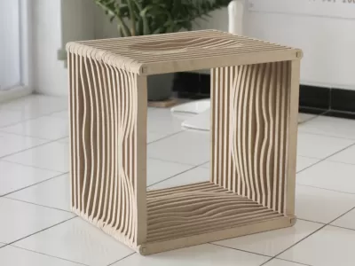 Tabure – Kesim Şablonu DXF Dosyası DXF çizimi
