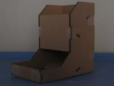 Lazer Kesim Zar Kulesi DXF Dosyası DXF çizimi