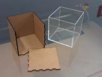Plexikub DXF Dosyası DXF çizimi