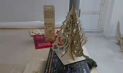 Ağaç D3 Bulmaca Ücretsiz Vektör CDR çizimi