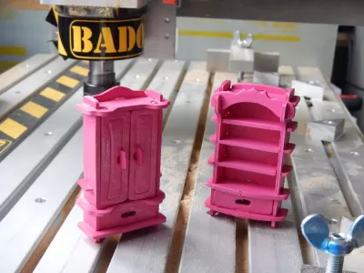 Barbie Rafı DXF Dosyası DXF çizimi
