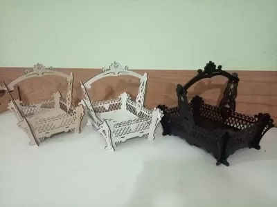 Saplı Sepet Ücretsiz Vektör CDR çizimi