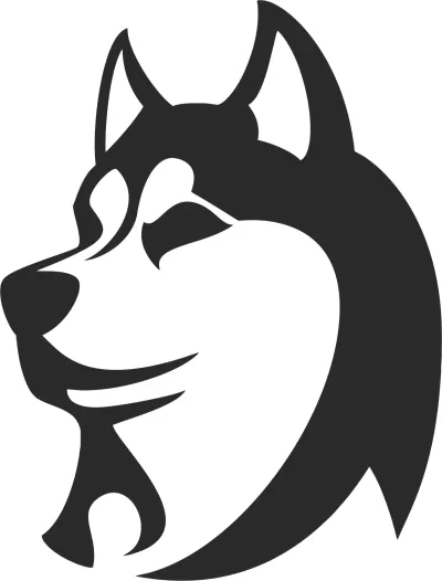 Husky Vektör Ücretsiz Vektör CDR çizimi
