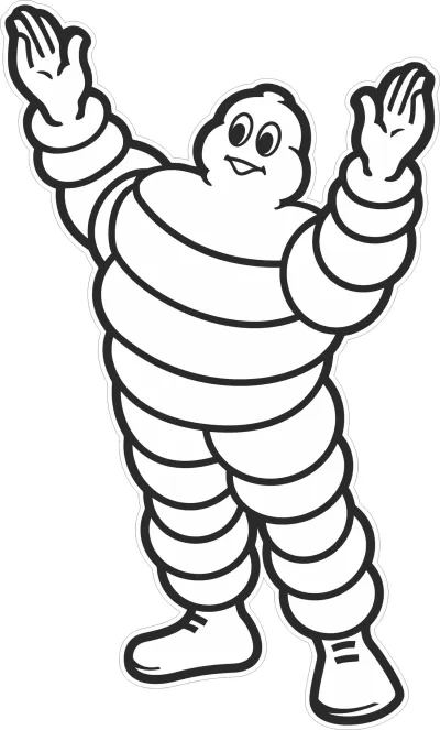 Michelin Araba Etiketi Ücretsiz Vektör CDR çizimi