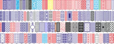 Vektörel jali cdr desenleri Ücretsiz Vektör CDR çizimi