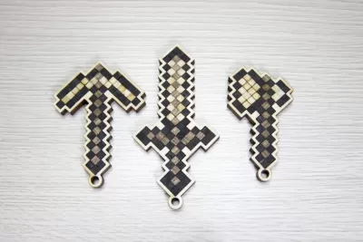 Minecraft DXF Dosyası DXF çizimi