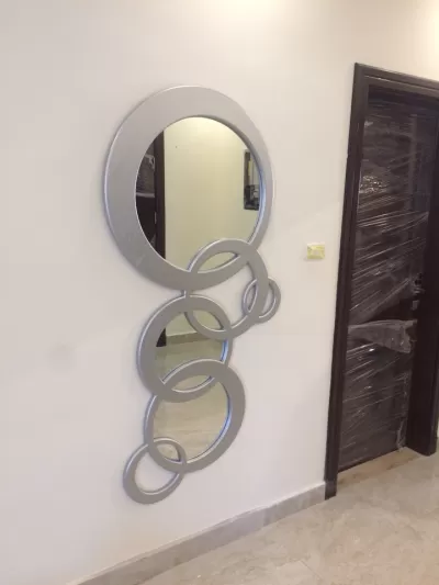 Modern Ayna Çerçevesi DXF Dosyası DXF çizimi