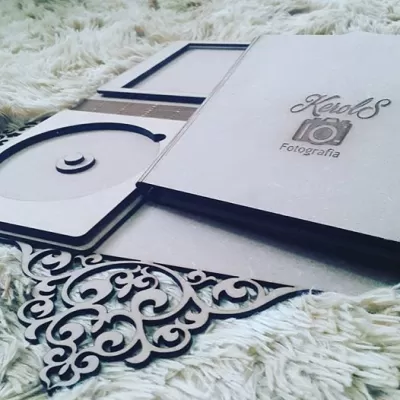 CD Kapağı Lazer Kesim Ücretsiz Vektör CDR çizimi